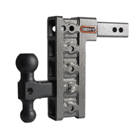 Mega Duty Drop Hitch 7000kg 2" Receiver - 5" Drop GHM-513 -  50mm/70mm Versa Ball