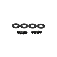 Jeep CJ/YJ Interior Door Latch Brackets Pair 81-95 CJ and Wrangler YJ Powdercoat Black