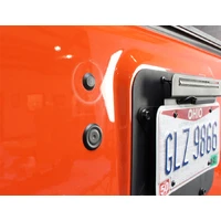 Jeep JK Tailgate Plug (set) 07-18 Wrangler JK Powdercoat Black