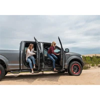 Nerf Step 99-16 Ford F-250/350 Super Duty Crew Cab 6.75ft Bed - Tex. Black - Bed Access - 3in