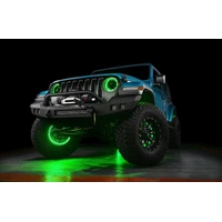 LED Illuminated Wheel Rings - ColorSHIFT RGB+W