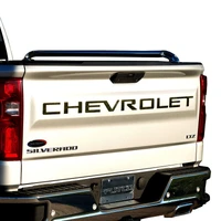 19-20 Chevy Silverado 1500 - Black Platinum Tailgate Letters CHEVROLET Chevrolet Letters