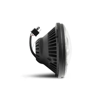 07-18 Jeep Wrangler JK Axial Series LED Headlights- Black Housing (Clear Lens)