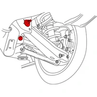 Camaro Rear Camber/Toe Adjustment Kit