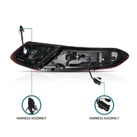 Sequential LED Tail Lights - C-Class C205 2105-2023