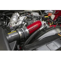 2020-2024 Chevrolet 6.6L L5P Duramax 4in Intake Pipe (Use w/OEM Air Box) - Gloss Black