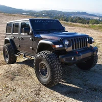 18-22 Jeep Wrangler JL Unlimited Outlaw Nerf Step Bars - Textured Black