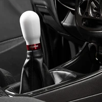 Tall Weighted Shift Knob - White (WRX 94-14/STI 94-00)