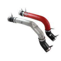 BladeRunner 3in Red Intercooler Tube Hot Side w/Couplings 13-14 Dodge RAM Diesel 6.7L