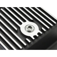Power Transmission Pan Black Machined 09-14 Ford 6R80 F-150 Trucks