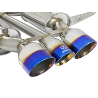 Takeda 3in 304 SS Cat-Back Exhaust w/ Blue Flame Tips (Civic Type R 17+)