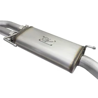 Rebel Exhausts Cat-Back SS V8 4.6// Black Tips (F-150 04-08)