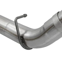 Victory Series 4in 409-SS DPF-Back Exhaust w/ Dual Black Tips 2017 GM Duramax V8-6.6L(td) L5P