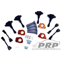 Subaru WRX EJ 20/25 Coil Kit Purple / Bracket