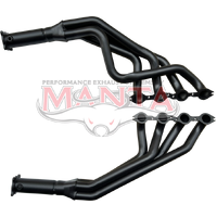 4 into 1 Extractor (Commodore VT VX VU VY VZ 5.7L 6.0L V8 1 7/8in) - Black