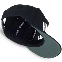 Snap Back - Black with White Text