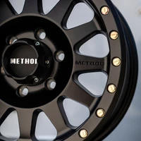 MR304 Double Standard 15x8 5x114.3 -24 - Matte Black