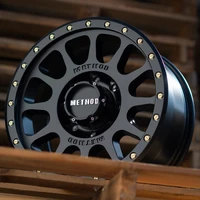 MR305 NV 16x8 5x114.3 0 - Matte Black