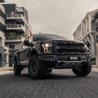 MR305 NV 16x8 6x139.7 0 Matte Black - Gloss Black Lip