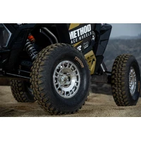 MR412 UTV Bead Grip 15x6 5x114.3 51 Machined - RAW