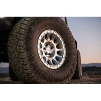 MR709 HD Bead Grip 17x8.5 5x127 0 Machined - Clear Coat