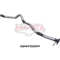 3in DPF Back Without Centre Muffler and With 4in Tip (Next Gen T6.2 Everest V6)