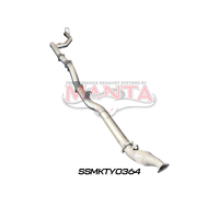 4in Turbo Back for Superior Eng Coil Conv 300 Ext Without Cat (Landcruiser VDJ79 Single & Dual Cab Ute)
