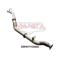 4in DPF Back without Muffler (Landcruiser VDJ76 4.5L V8 Wagon)