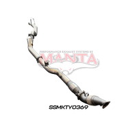 4in Turbo Back with Cat & without Muffler (Landcruiser VDJ76 4.5L V8 (DPF) Wagon)