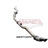 4in Turbo Back without Cat & without Muffler (Landcruiser VDJ76 4.5L V8 (DPF) Wagon)