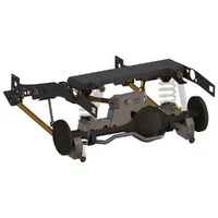 Superior Weld In Coil Conversion VSB14 Approved 2 Inch (50mm) Lift Kit with STD Diff Housing w/Remote Reservoir Shocks (Rear Only) Suitable For Toyota