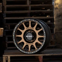 ZMR305 NV HD 17x8.5 5x150 0 Method Bronze - Matte Black Lip
