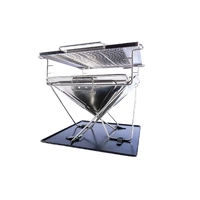 Premium Stainless Steel Firepit Grill