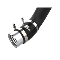 2024 GM Diesel Trucks V8 6.6L L5P BladeRunner Aluminum 3in Hot & 3.5in Cold Charge Pipe - Black