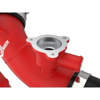 Hybrid BladeRunner 2.5in Aluminum Hot Charge Pipe - Red (Sequoia 23-24)