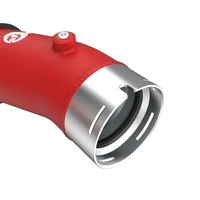 BladeRunner 2.5in & 3in Aluminum Hot & Cold Charge Pipe Kit - Red (Tacoma 24+)
