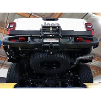 Vulcan Series 3in 304 SS DPF-Back Exhaust System - Polishd Tip (Gladiator 21+)