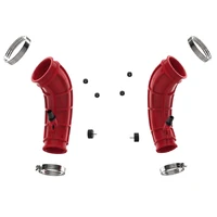 Power (J300) / 22-24 Toyota Tundra Red Turbo Inlet Pipes (Land Cruiser 22-24)
