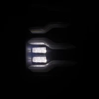 09-18 Dodge Ram Luxx-Series LED Tail Lights Alpha-Black w/ Activation Light & Seq. Signal