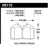 89-95 Ferrari 348 GTB/GTS Front/Rear / 89-94 Porsche 911 3.6L Front / 87-89 Porsche 911 3.3L Fr