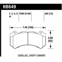 Ceramic Street Brake Pads