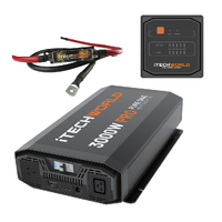 3000W PRO Pure Sine Wave Inverter with ATS and RCD - Remote & Fused Inverter Cable