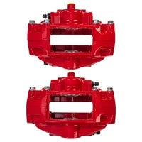 09-19 Nissan 370Z Rear Red Calipers w/o Brackets - Pair