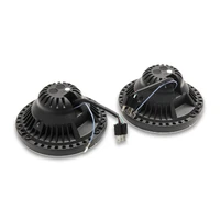 07-18 Jeep Wrangler JK Axial Series LED Headlights- Black Housing (Clear Lens)