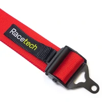 Pro International 6-Point Lightweight Harness GT Adjusters - FIA Approved - Red - 2030