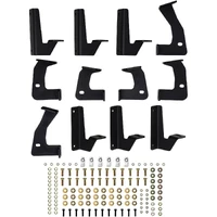 2020 Jeep Gladiator HDX Drop Nerf Step Bars - Textured Black