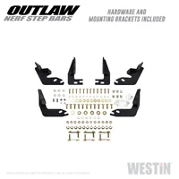 09-18 Dodge RAM 1500 Crew Cab Outlaw Nerf Step Bars