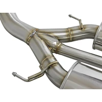 Takeda 3in 304 SS Cat-Back Exhaust w/ Blue Flame Tips (Civic Type R 17+)