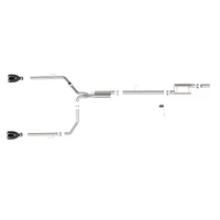 Vulcan Series 3in-2-1/2in 304 SS Cat-Back w/ Black Tips (Gladiator 20)