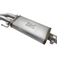 Rebel Exhausts 3in SS Cat-Back EcoBoost V6 2.7/ 5.0L w/ Black Tips (F-150 15-16)